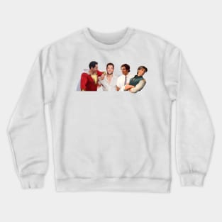 The many faces of Zachary Levi Crewneck Sweatshirt